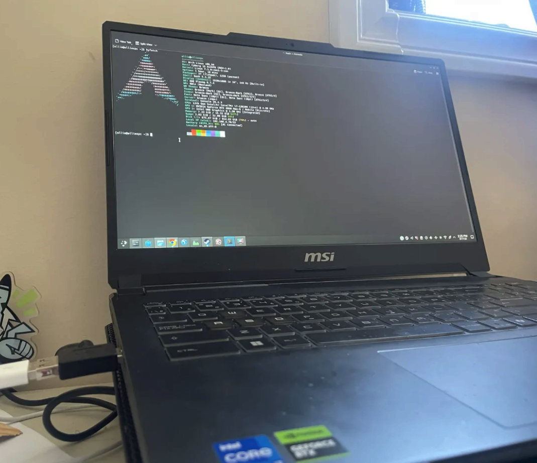 my cool laptop